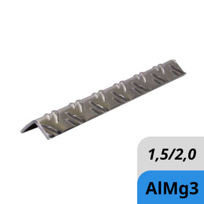 Riffelblech aus AlMg3 (3,5 x 5,0 mm) nach Maß