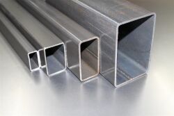30 x 10 x 1,5 fino a 2000 mm Tubo quadrato tubo rettangolare tubo in acciaio 2500