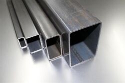 Rechteckrohr Quadratrohr Stahl Profilrohr Stahlrohr 80x30x2 von 1000- 3000mm 2000