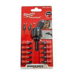 Milwaukee Knuckle angle screw joint 11 pieces