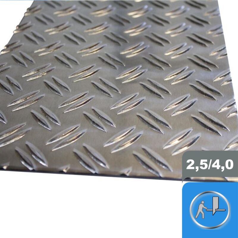 stoom ontsnappen artikel Aluminium Tear Plate Duett to measure up to 1000x1000mm, 172,55 €