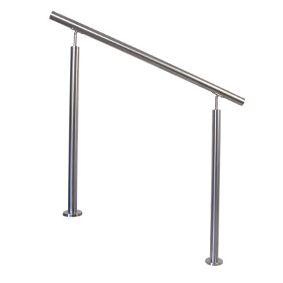Free-standing stainless steel handrail set - movable type FH01