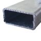 80x50x3 mm galvanized steel tube - no mitre