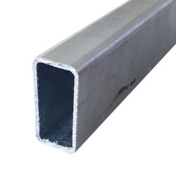 80x40x2 mm Tube en acier galvanisé - pas donglet