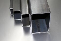 100x30x3 mm Rechteckrohr Vierkantrohr Stahl Profilrohr Stahlrohr bis 6000 mm nicht entgratet keine Gehrung