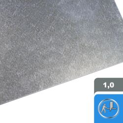 1 mm verzinktes Stahlblech Eisen Metall Feinblech Blech DX51, 30,71 €