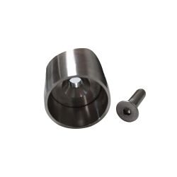 Wall flange anchorage stainless steel V2A for 33.7x2mm...