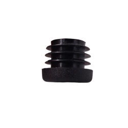 Plug with lamellae for plastic round tubes with straight head