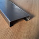 Profil rail C-profil gemaakt van corten staal gebogen tot grootte van 2 mm laken