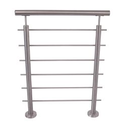 RG01 - Stainless steel railing with optional powder coating
