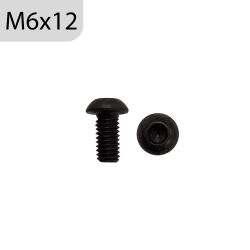 M6x12 Vis de tête en acier inoxydable avec classe de force 10.9