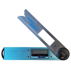 Digital angle meter with large measuring range | hedue WM1