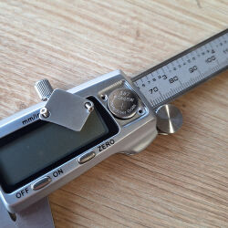 Digital slider with 150mm measuring range | Stainless steel