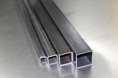 25 x 25 x 2 up to 1000 mm Square tube Steel profile pipe Steel pipe, 1,19 €
